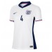 England Declan Rice #4 Heimtrikot Frauen EM 2024 Kurzarm